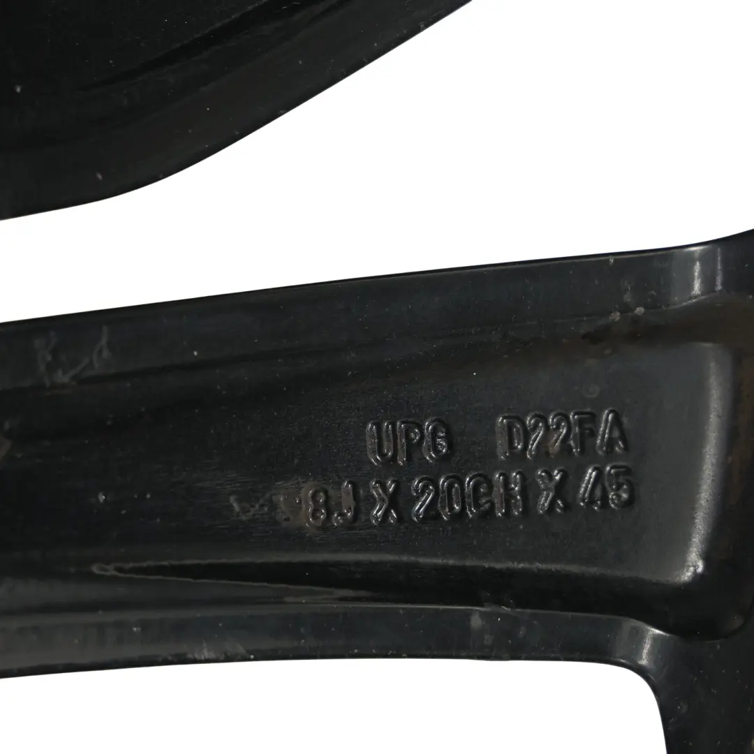 Alloy Rim 20" 8J ET:45 FK7M-1007-MB to Land Rover Discovery Sport L550 Black Wheel with Part number LR074095 Land Rover Discovery Sport L550 Black Wheel Alloy Rim 20" 8J ET:45 FK7M-1007-MB - SKU LR074095-1 - Part number LR074095