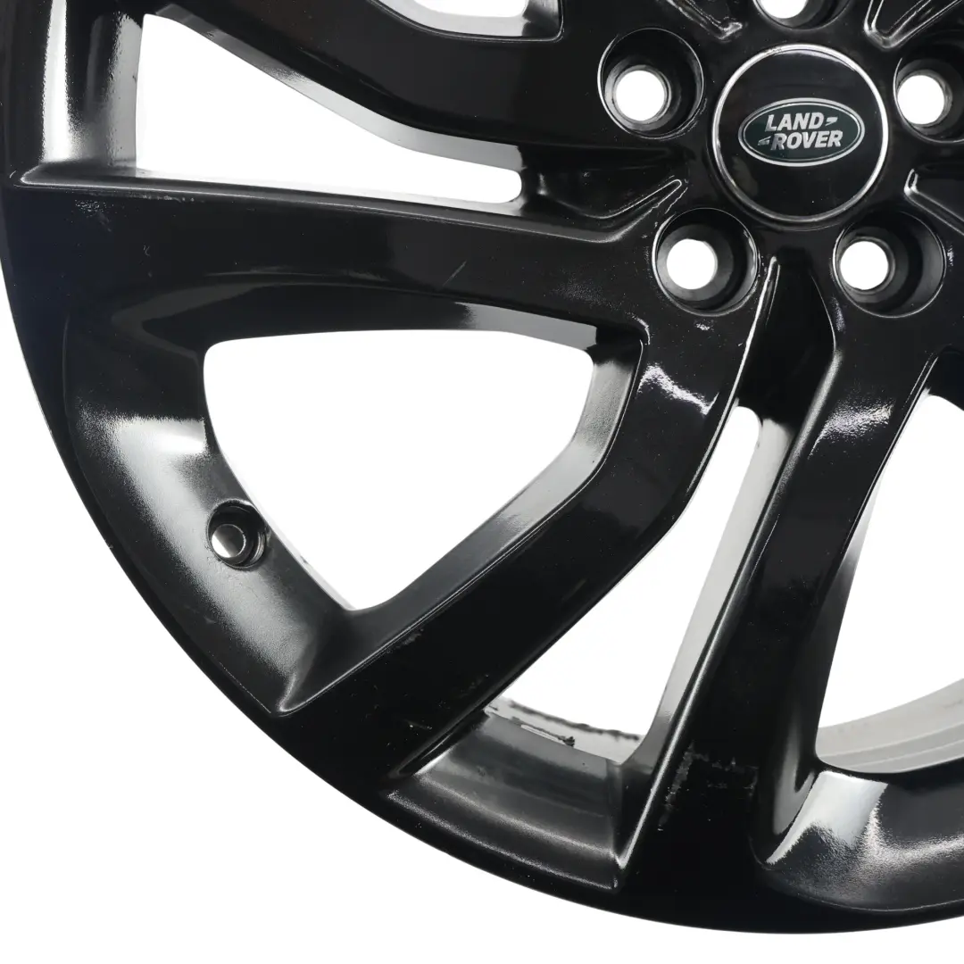 Alloy Rim 20" 8J ET:45 FK7M-1007-MB to Land Rover Discovery Sport L550 Black Wheel with Part number LR074095 Land Rover Discovery Sport L550 Black Wheel Alloy Rim 20" 8J ET:45 FK7M-1007-MB - SKU LR074095-2 - Part number LR074095