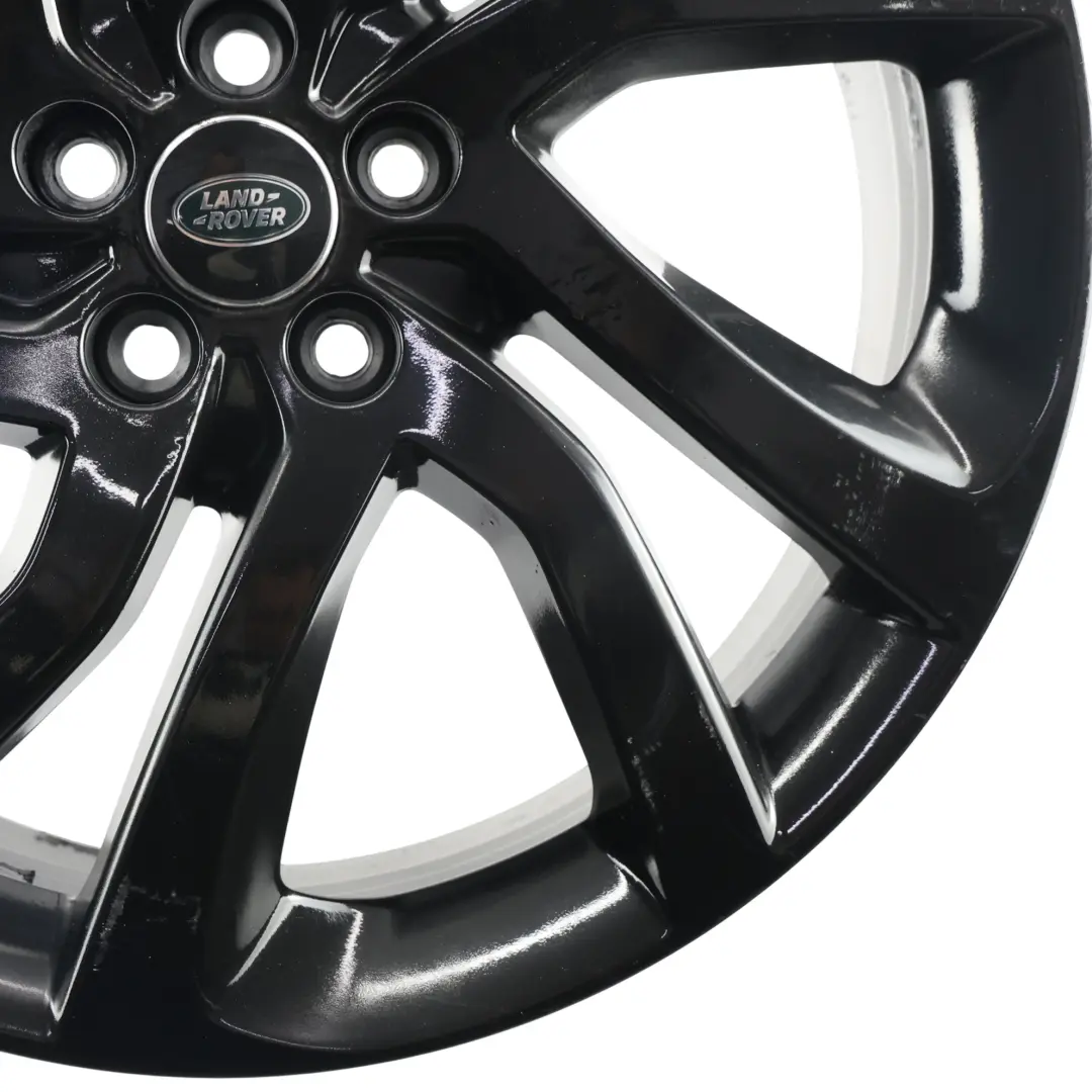 Alloy Rim 20" 8J ET:45 FK7M-1007-MB to Land Rover Discovery Sport L550 Black Wheel with Part number LR074095 Land Rover Discovery Sport L550 Black Wheel Alloy Rim 20" 8J ET:45 FK7M-1007-MB - SKU LR074095-2 - Part number LR074095