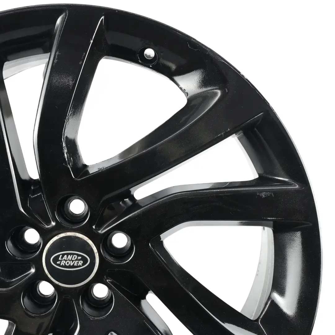 Alloy Rim 20" 8J ET:45 FK7M-1007-MB to Land Rover Discovery Sport L550 Black Wheel with Part number LR074095 Land Rover Discovery Sport L550 Black Wheel Alloy Rim 20" 8J ET:45 FK7M-1007-MB - SKU LR074095-3 - Part number LR074095