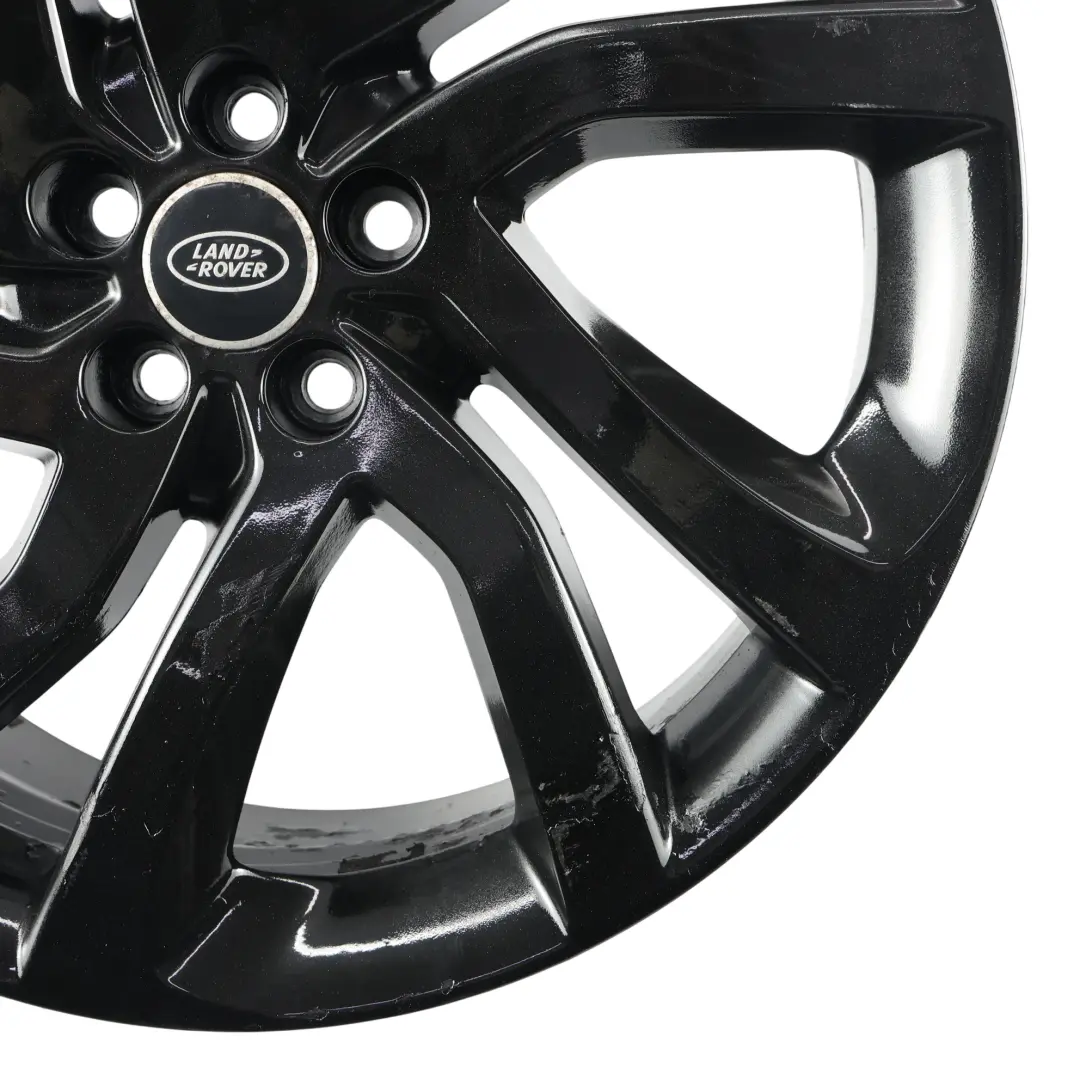 Land Rover Discovery Sport L550 Black Wheel Alloy Rim 20" 8J ET:45 FK7M-1007-MB - SKU LR074095-3 - Part number LR074095