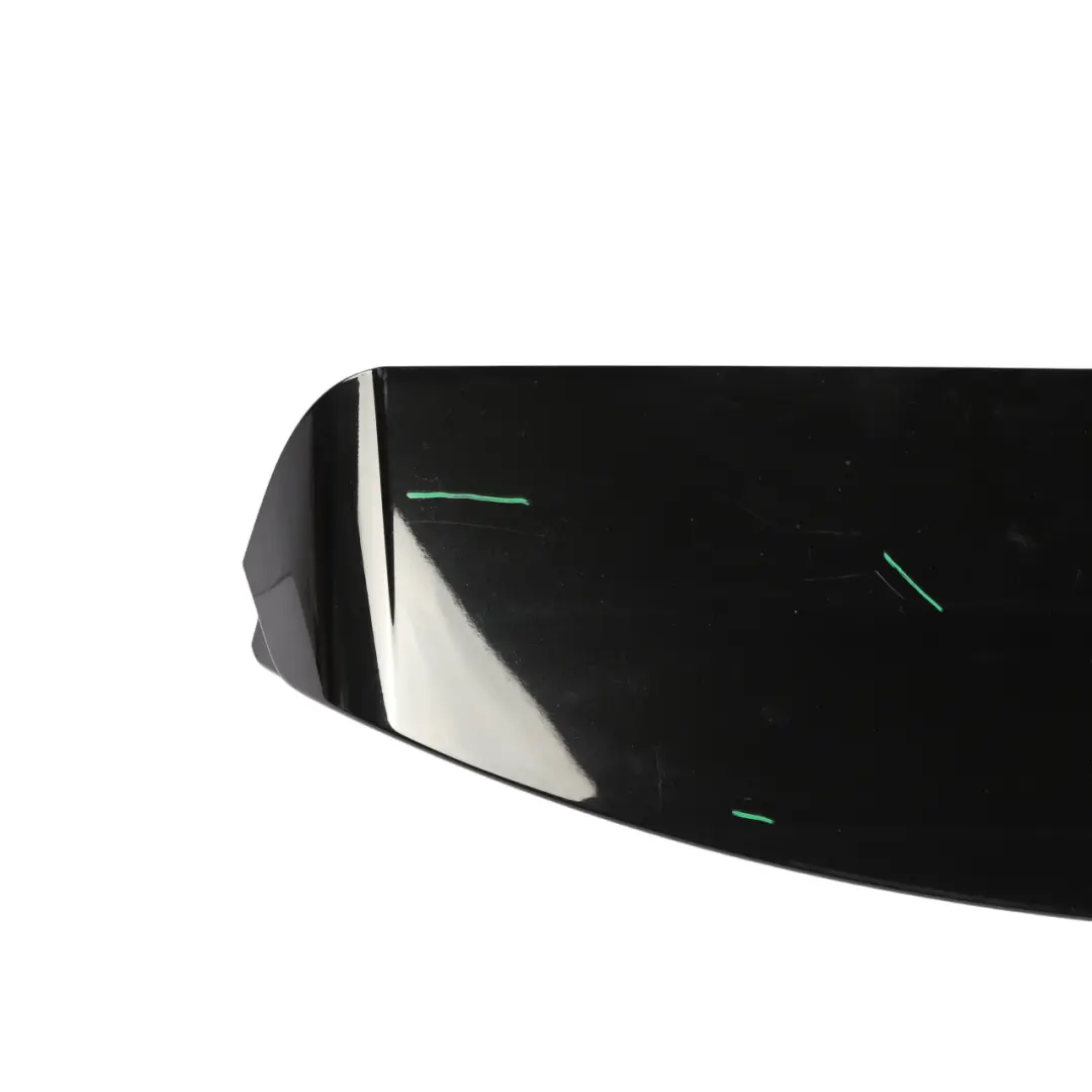 Tail Spoiler Cover Santorini Black - 820 to Land Rover Discovery Sport L550 Rear with Part number LR094264 Land Rover Discovery Sport L550 Rear Tail Spoiler Cover Santorini Black - 820 - SKU LR094264-SAB - Part number LR094264