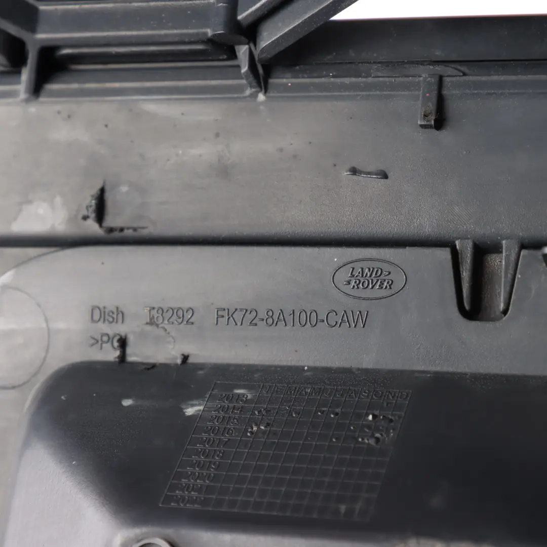 Land Rover Discovery Sport L550 Radiator Panel Grille Santorini Black - 820 - SKU LR097951-SAB - Part number LR097951