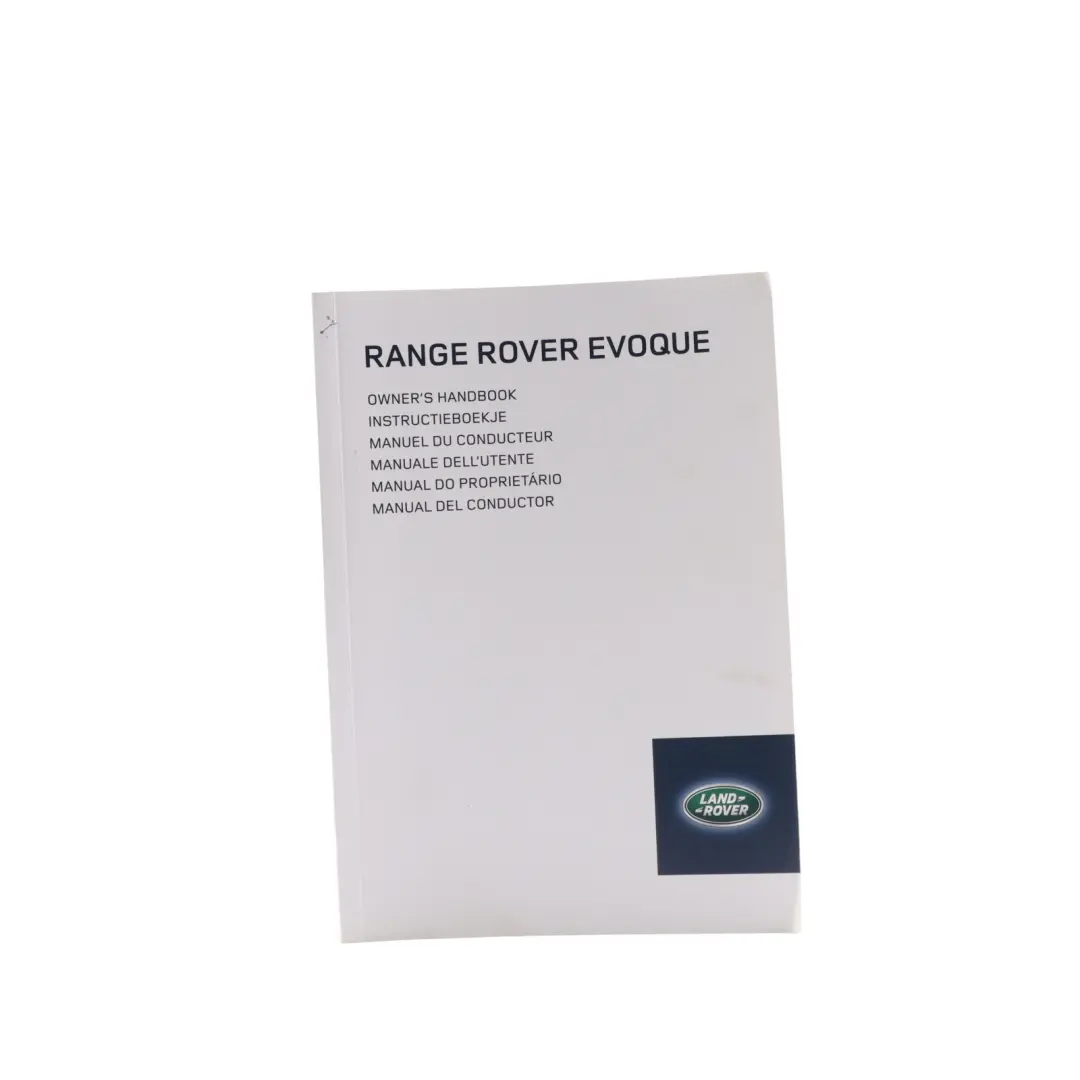 Owner's Manual Handbook Supplement Book to Range Rover Evoque L538 with Part number LRL100260141 Range Rover Evoque L538 Owner's Manual Handbook Supplement Book - SKU LRL100260141 - Part number LRL100260141