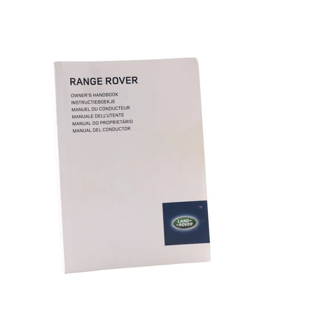Range Rover L405 Owner's Handbook Instruction Manual Guide Set - SKU LRL100261132 - Part number LRL100261132