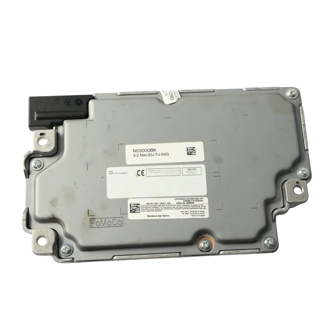 Ford Transit Mk8 Unità Modulo Navigatore Satellitare - SKU LU5T-14G371-GXF-2 - Numero di parte LU5T-14G371-GXF