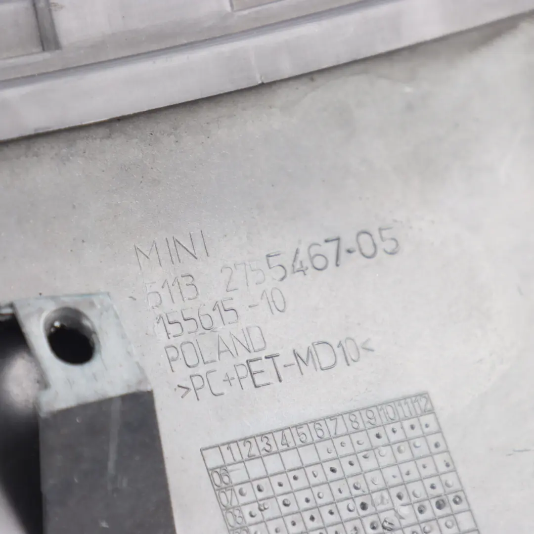 Mini Cooper R55 R56 R58 Air Inlet Intake Grille Bonnet Hood - SKU P0430302-BRGII - Part number P0430302