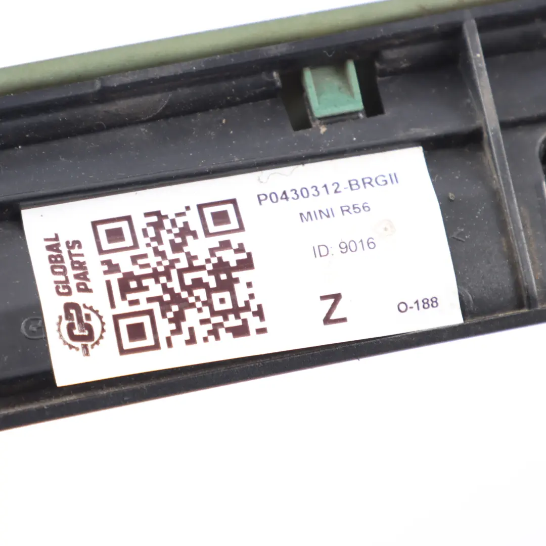 BMW Mini R56 R56N LCI Boot Lid Trunk Grab Pull Handle British Racing - SKU P0430312-BRGII - Part number P0430312