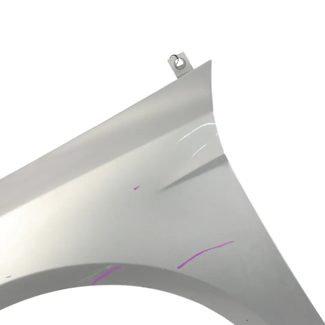 Mk3 Side Panel Front Left N/S Wing Fender Moondust Silver Metallic ZJ to Ford Focus with Part number PBM51-A16009-AG Ford Focus Mk3 Side Panel Front Left N/S Wing Fender Moondust Silver Metallic ZJ - SKU PBM51-A16009-AG-MDS - Part number PBM51-A16009-AG