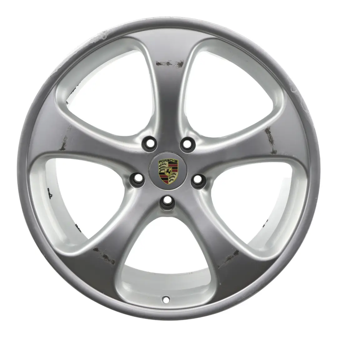 Cerchio In Lega Argento 22" 10J ET:55 VIA per Porsche Cayenne 9PA con numero di parte PORSCHE-VIA-22 Porsche Cayenne 9PA Cerchio In Lega Argento 22" 10J ET:55 VIA - SKU PORSCHE-VIA-22-1 - Numero di parte PORSCHE-VIA-22