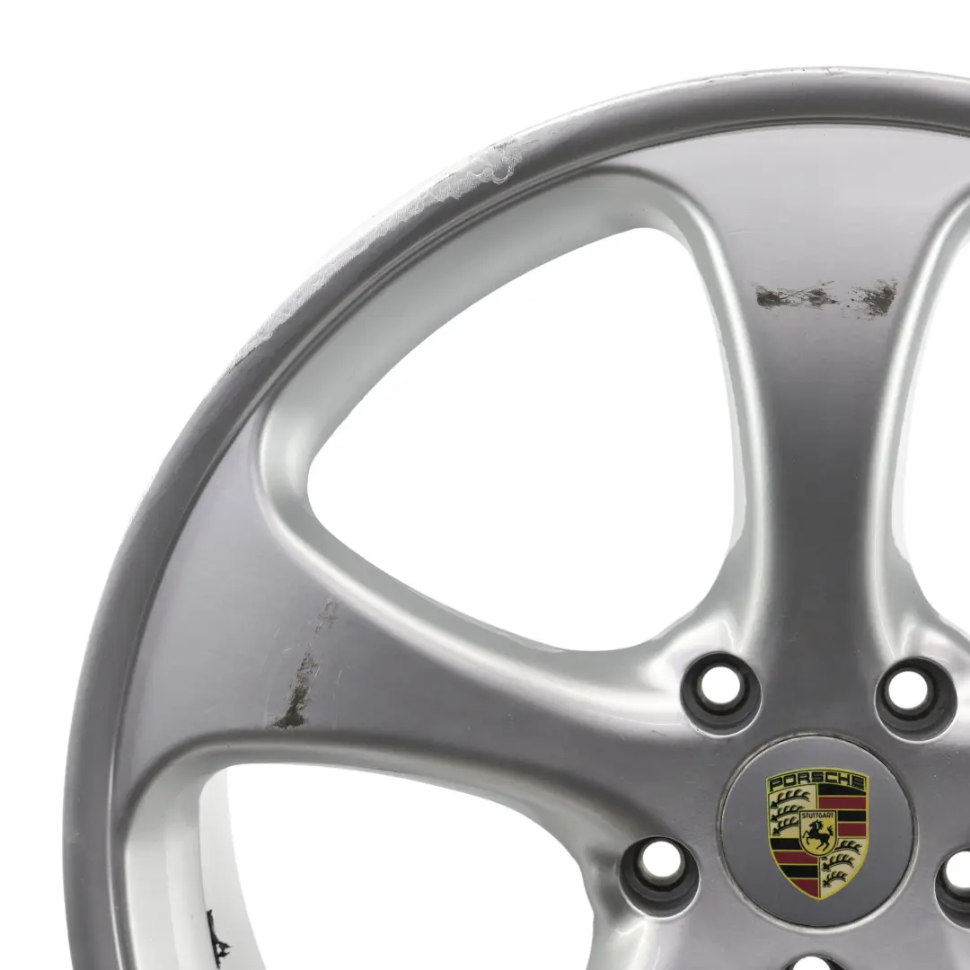 Llanta De Aleación Plata 22" 10J ET:55 VIA para Porsche Cayenne 9PA con número de pieza PORSCHE-VIA-22 Porsche Cayenne 9PA Llanta De Aleación Plata 22" 10J ET:55 VIA - SKU PORSCHE-VIA-22-1 - Número de pieza PORSCHE-VIA-22