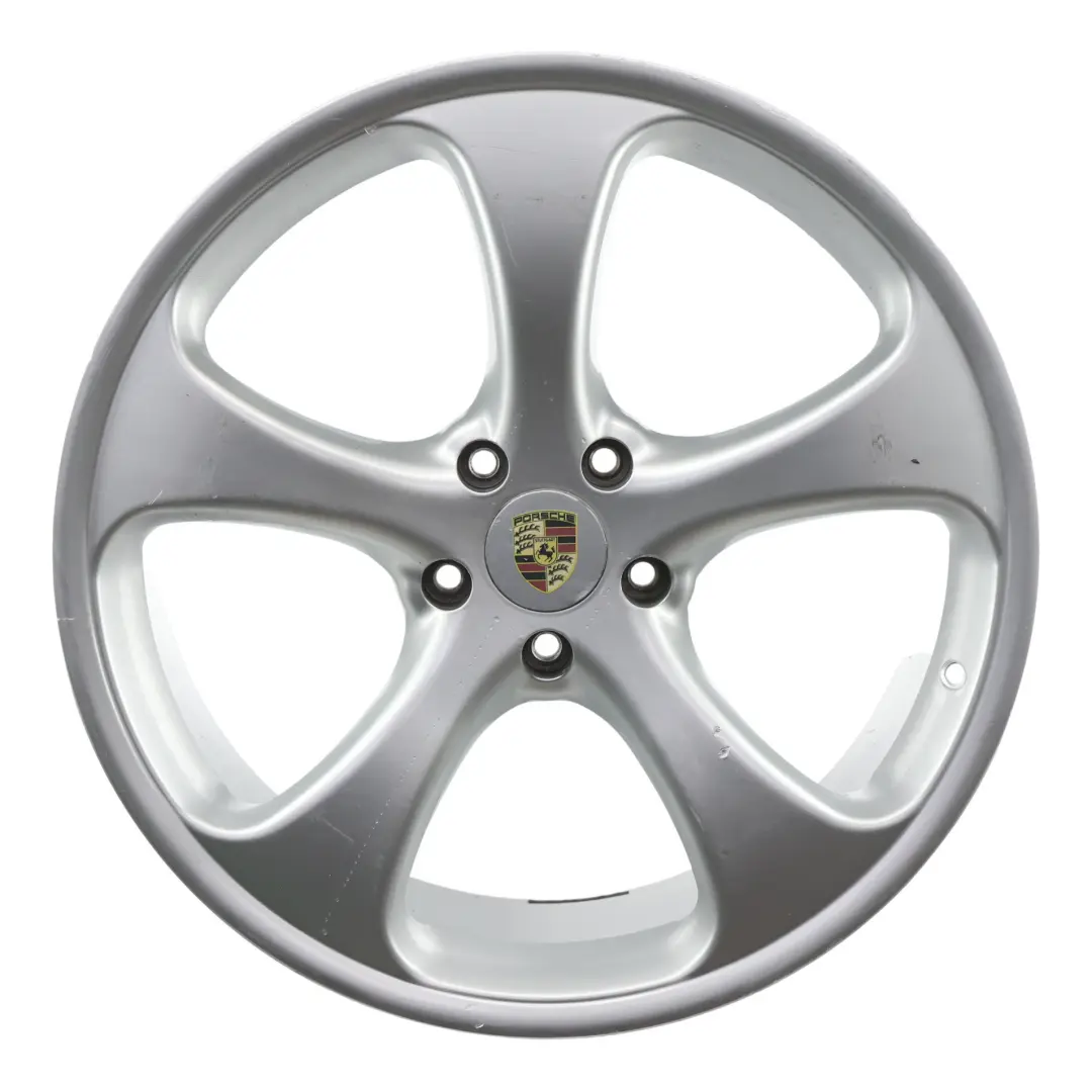 Alloy Rim 22" 10J ET:55 VIA to Porsche Cayenne 9PA Silver Wheel with Part number PORSCHE-VIA-22 Porsche Cayenne 9PA Silver Wheel Alloy Rim 22" 10J ET:55 VIA - SKU PORSCHE-VIA-22-2 - Part number PORSCHE-VIA-22