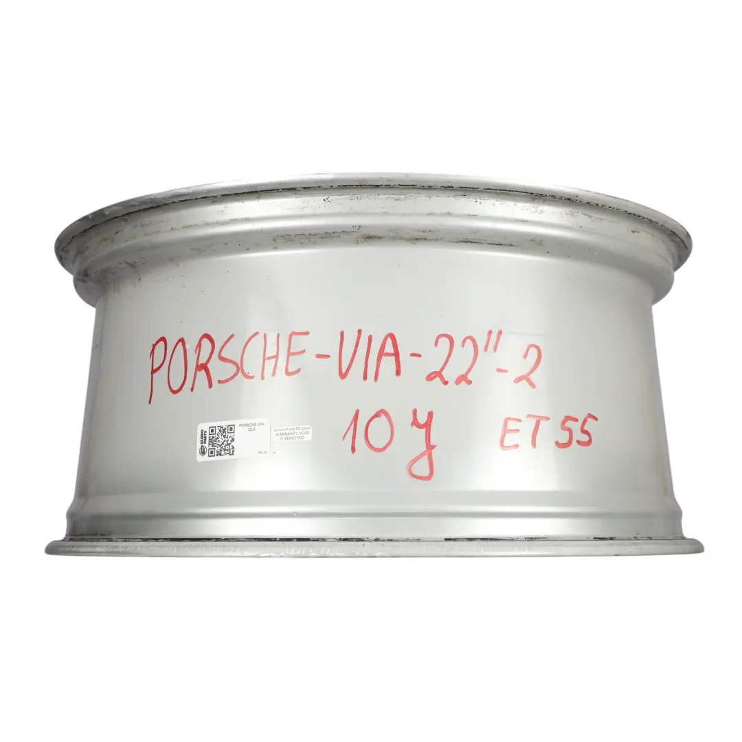  Llanta De Aleación Porsche Cayenne 9PA Plata 22" 10J ET:55 VIA - SKU PORSCHE-VIA-22-2 - Número de pieza PORSCHE-VIA-22