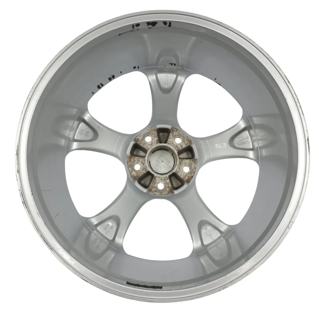 Porsche Cayenne 9PA Jante En Alliage Argentée 22" 10J ET:55 VIA - SKU PORSCHE-VIA-22-2 - Numéro de pièce PORSCHE-VIA-22