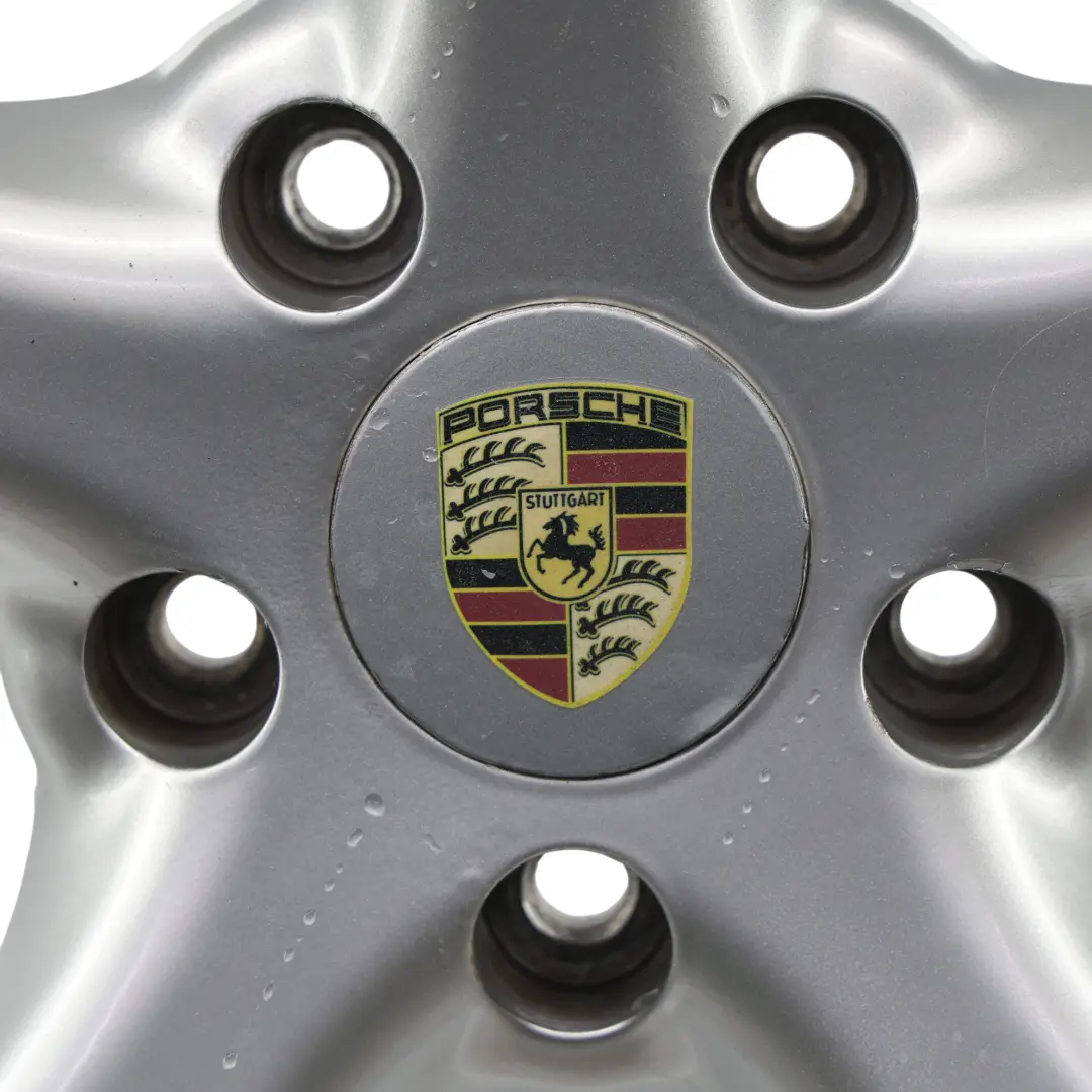 Porsche Cayenne 9PA Jante En Alliage Argentée 22" 10J ET:55 VIA - SKU PORSCHE-VIA-22-2 - Numéro de pièce PORSCHE-VIA-22