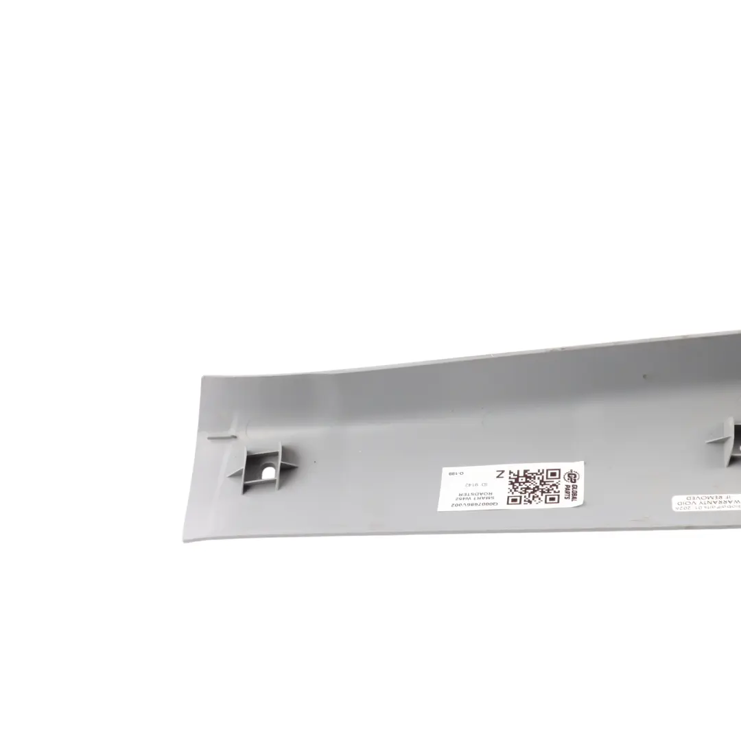W452 Pillar A Trim Cover Panel Grey Front Left N/S 0007686 to Smart Roadster with Part number Q0007686V002 Smart Roadster W452 Pillar A Trim Cover Panel Grey Front Left N/S 0007686 - SKU Q0007686V002 - Part number Q0007686V002