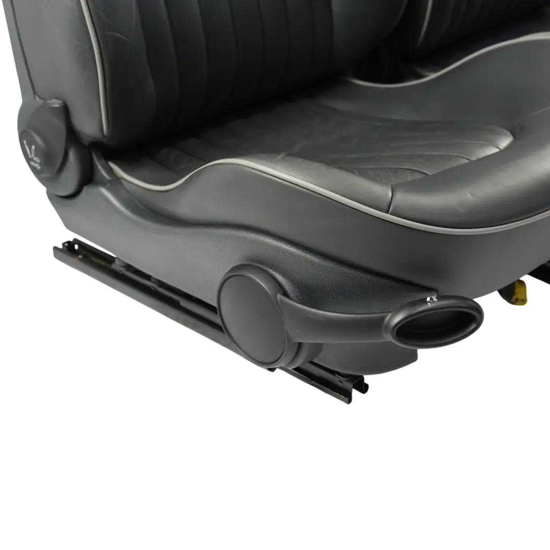  Sièges En Cuir Mini R50 English Park Lane Chauffants Panther Noir Sièges - SKU R50-ENGLISH-LEATHER-SEATS-LNPN - Numéro de pièce 6971124