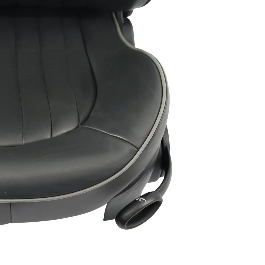  Ledersitze Mini R50 English Park Lane Beheizter Panther Schwarz Vordersitz - SKU R50-ENGLISH-LEATHER-SEATS-LNPN - Teilenummer 6971124