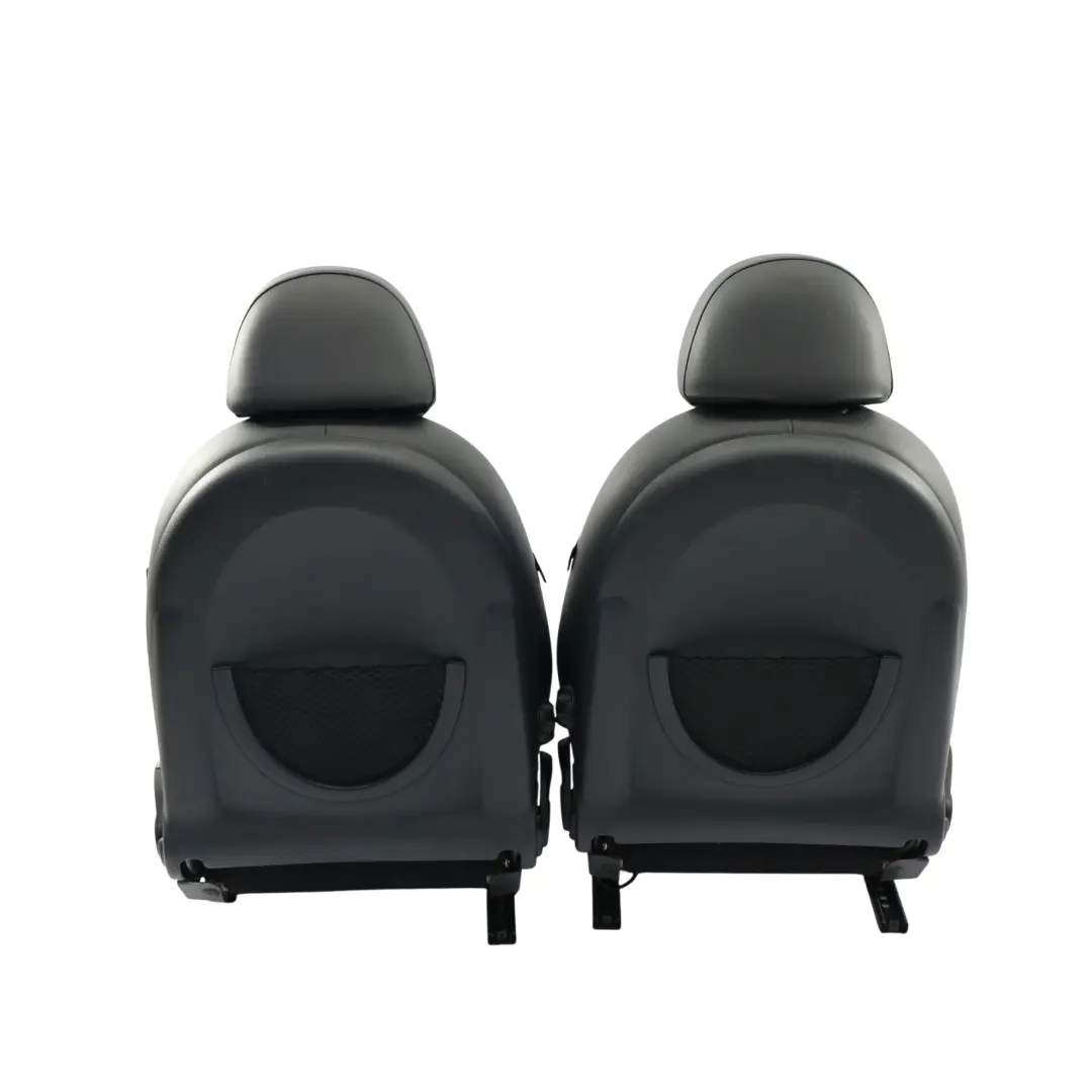 Mini R50 Fotel Kanapa Sport Skóra Park Lane Czarna Fotele Grzane - SKU R50-ENGLISH-LEATHER-SEATS-LNPN - Numer Części 6971124