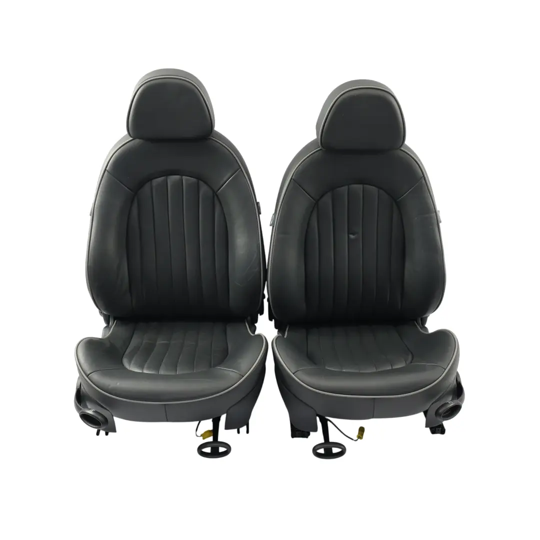 Mini R50 Fotel Kanapa Sport Skóra Park Lane Czarna Fotele Grzane - SKU R50-ENGLISH-LEATHER-SEATS-LNPN - Numer Części 6971124