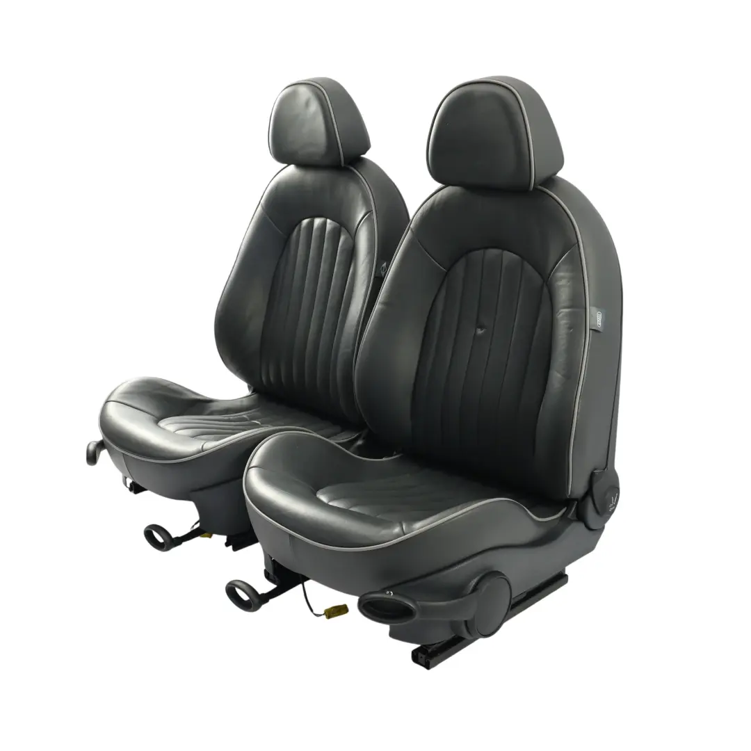  Sièges En Cuir Mini R50 English Park Lane Chauffants Panther Noir Sièges - SKU R50-ENGLISH-LEATHER-SEATS-LNPN - Numéro de pièce 6971124