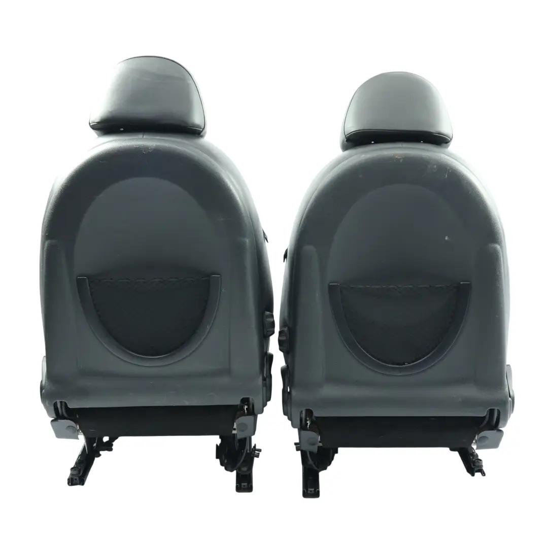 Mini R52 Kit Sièges Sport Cuir Noir Anglais Avant Arrière Marchepieds - SKU R52-SPORT-ENGLISH-LEATHER-SEATS-BLACK-SET-LNPN - Numéro de pièce R52-SPORT-ENGLISH-LEATHER-SEATS-BLACK-SET-LNPN