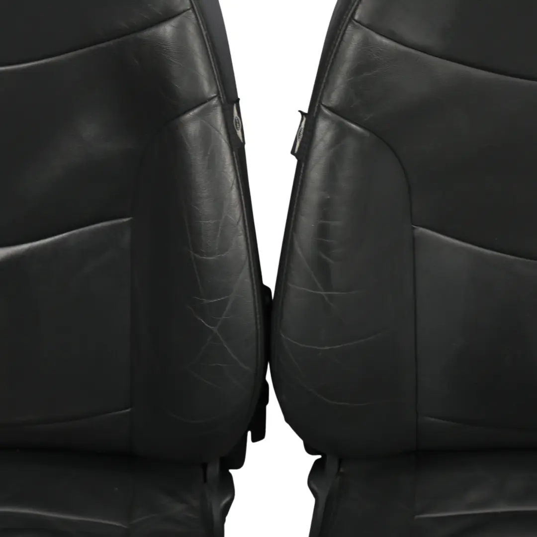  Seats Mini R52 Cabrio Sport Panther Black Leather Gravity Front Rear Seat - SKU R52-SPORT-LEATHER-GRAVITY-SEATS-T6PN - Part number 7155100