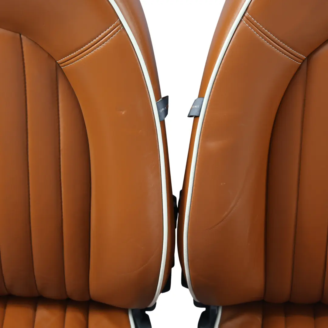 Mini Sport Chauffé Marron Malt Cuir Anglais Sièges Avant Arrière Trottoir - SKU R52-SPORT-LEATHER-SEATS-SET - Numéro de pièce R52