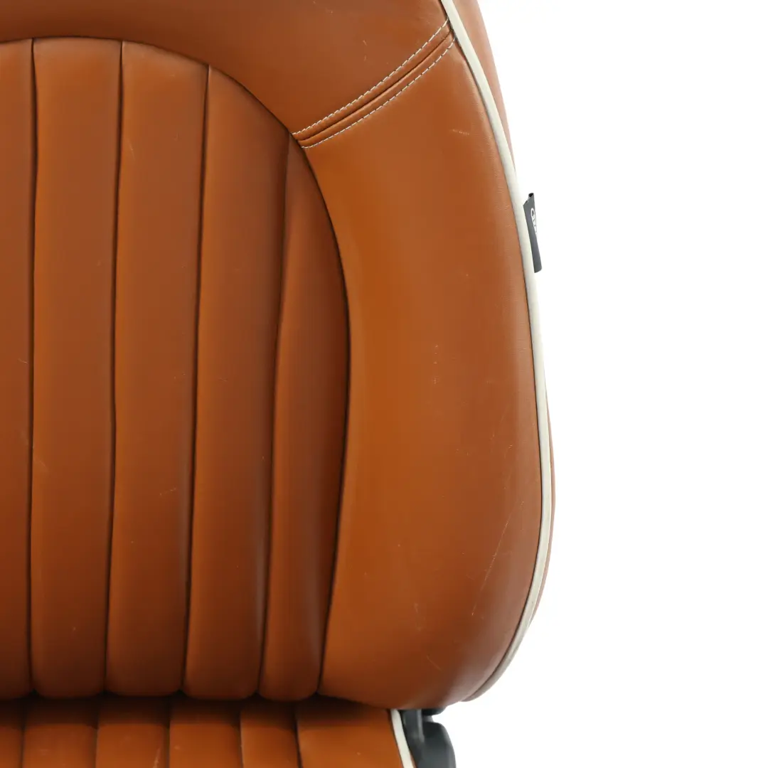 Mini Sport Chauffé Marron Malt Cuir Anglais Sièges Avant Arrière Trottoir - SKU R52-SPORT-LEATHER-SEATS-SET - Numéro de pièce R52