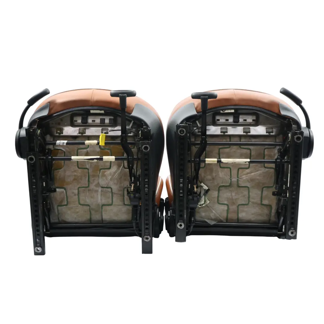 Mini Cooper Heizung Sport Malt Brown Leder Sitze Vorne Hinten Sitz Sidewalk - SKU R52-SPORT-LEATHER-SEATS-SET - Teilenummer R52
