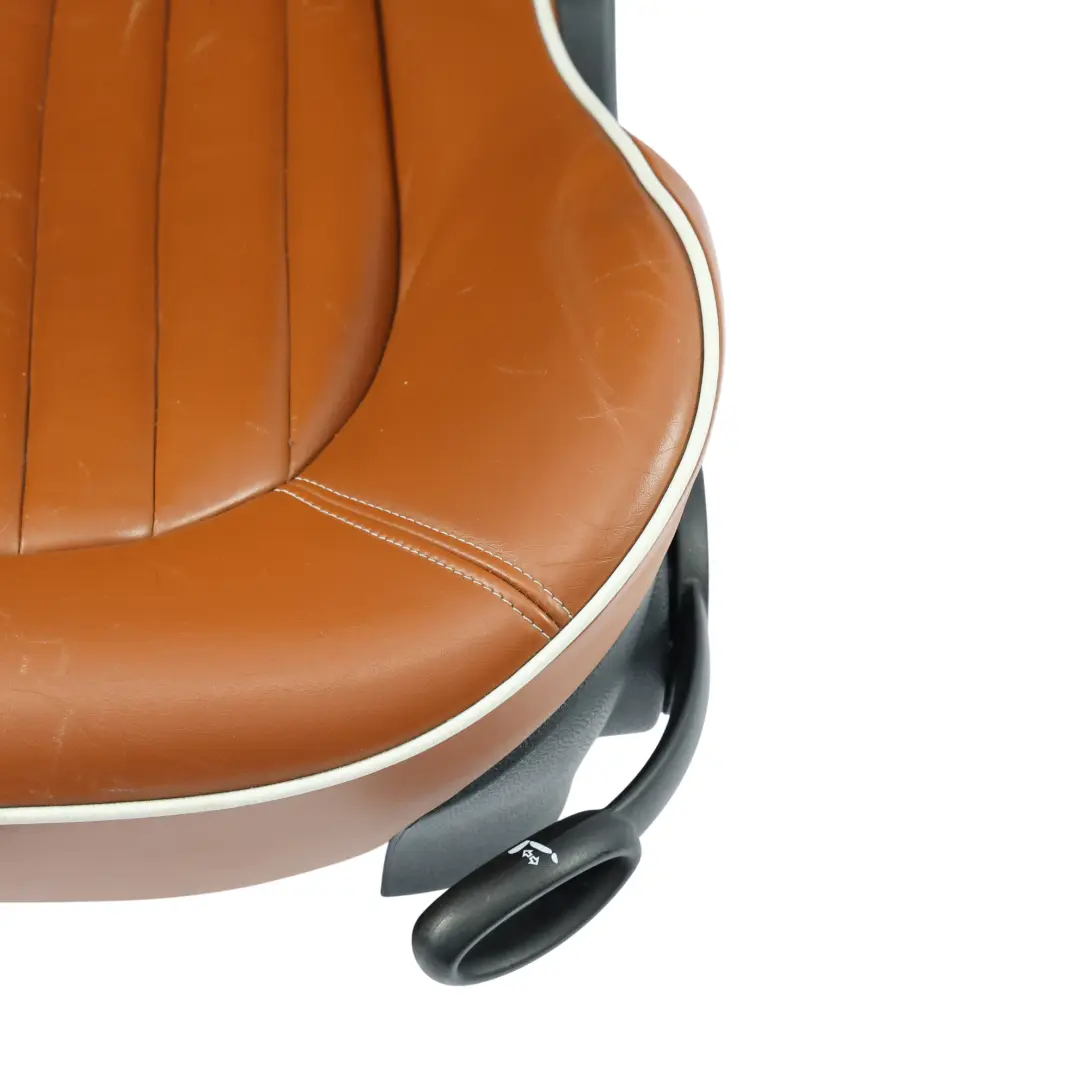 Mini Cooper Heizung Sport Malt Brown Leder Sitze Vorne Hinten Sitz Sidewalk - SKU R52-SPORT-LEATHER-SEATS-SET - Teilenummer R52