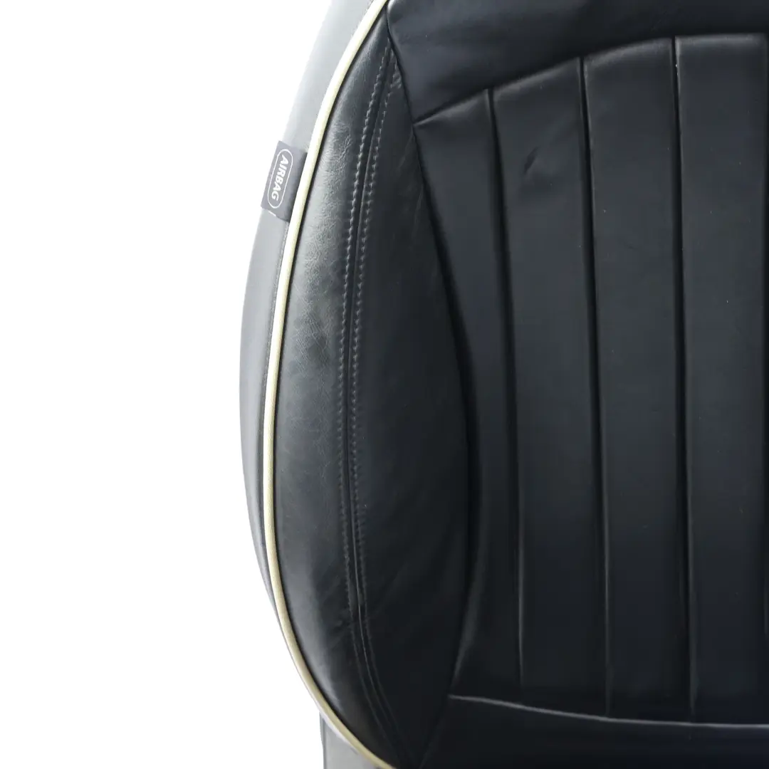 Mini Cooper One R56 Sport Voll Leder Innensitze Schwarz Lounge Sitze Sitz - SKU R55-SEATS-SPORT-LEATHER-SET-T9E1 - Teilenummer 7270324