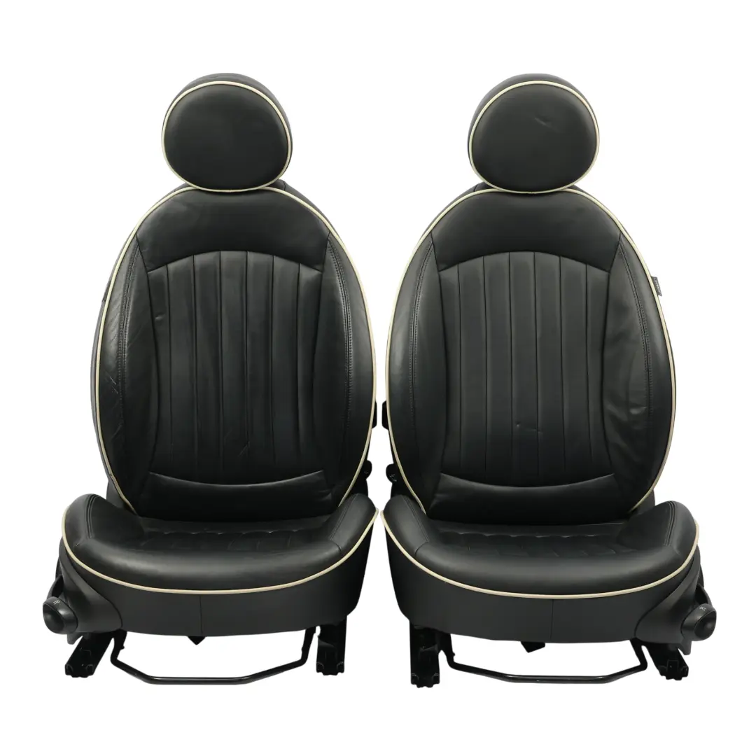 Set Sedili Sportivi Riscaldati Pelle Nera Completa Lounge per Mini Cooper One R56 con numero di parte 7270323 Mini Cooper One R56 Set Sedili Sportivi Riscaldati Pelle Nera Completa Lounge - SKU R56-SEATS-SPORT-LEATHER-LOUNGE-SET-T9E1-1 - Numero di parte 7270323