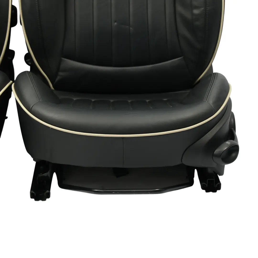 Mini Cooper One R56 Ensemble De Sièges Sport Chauffants En Cuir Noir - SKU R56-SEATS-SPORT-LEATHER-LOUNGE-SET-T9E1-1 - Numéro de pièce 7270323