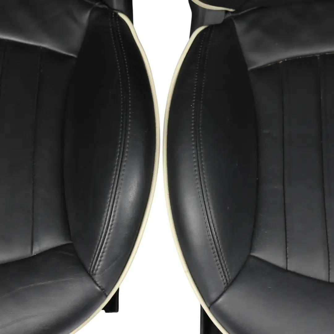 Set Sedili Sportivi Riscaldati Pelle Nera Completa Lounge per Mini Cooper One R56 con numero di parte 7270323 Mini Cooper One R56 Set Sedili Sportivi Riscaldati Pelle Nera Completa Lounge - SKU R56-SEATS-SPORT-LEATHER-LOUNGE-SET-T9E1-1 - Numero di parte 7270323