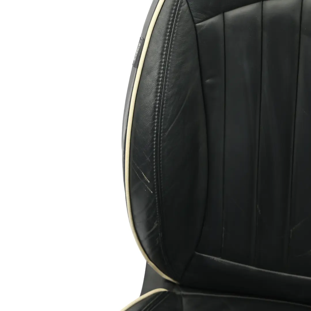 Mini Cooper One R56 Fotele Kanapa Sportowe Grzane Skórzane Czarne Komplet - SKU R56-SEATS-SPORT-LEATHER-LOUNGE-SET-T9E1-1 - Numer Części 7270323
