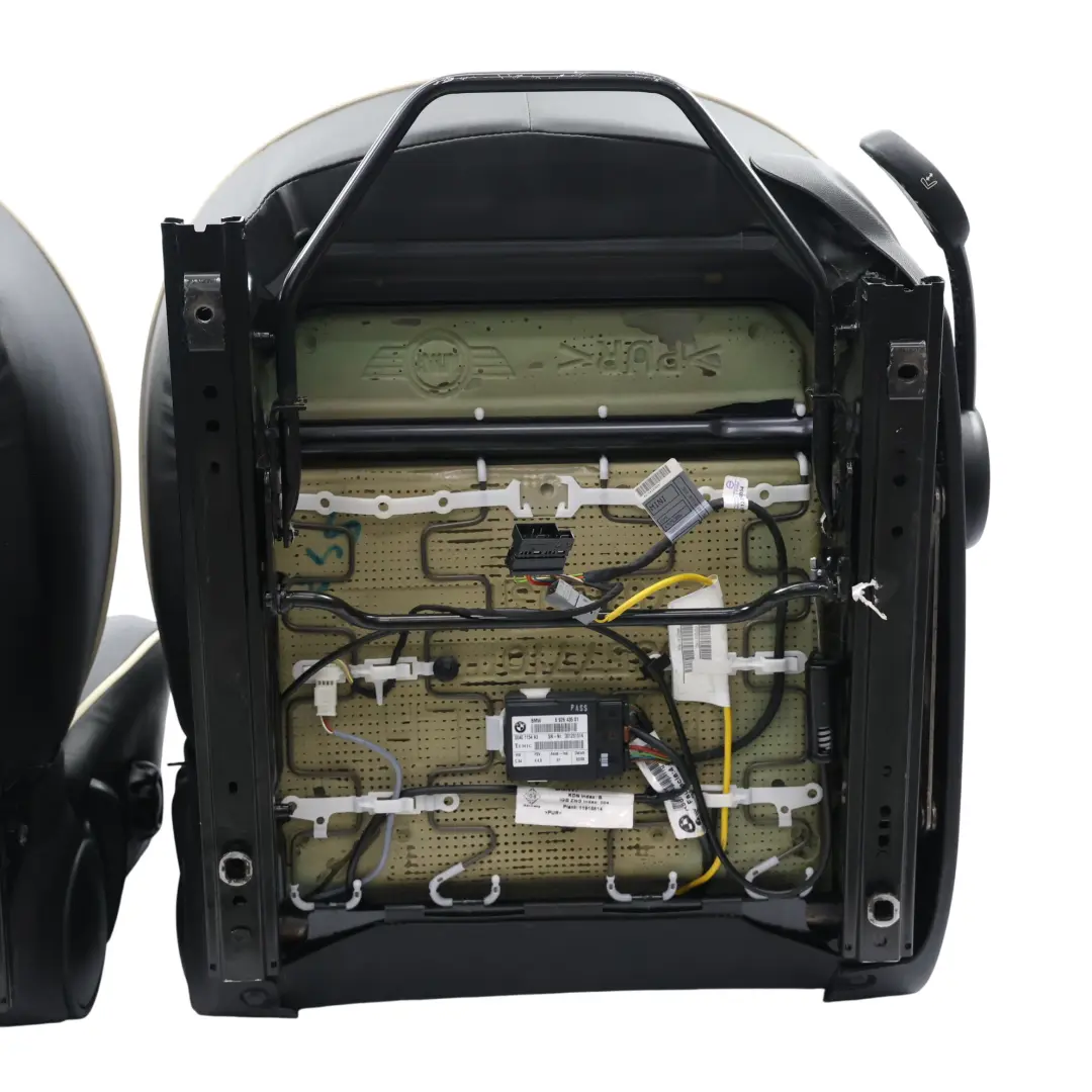 Set Sedili Sportivi Riscaldati Pelle Nera Completa Lounge per Mini Cooper One R56 con numero di parte 7270323 Mini Cooper One R56 Set Sedili Sportivi Riscaldati Pelle Nera Completa Lounge - SKU R56-SEATS-SPORT-LEATHER-LOUNGE-SET-T9E1-1 - Numero di parte 7270323