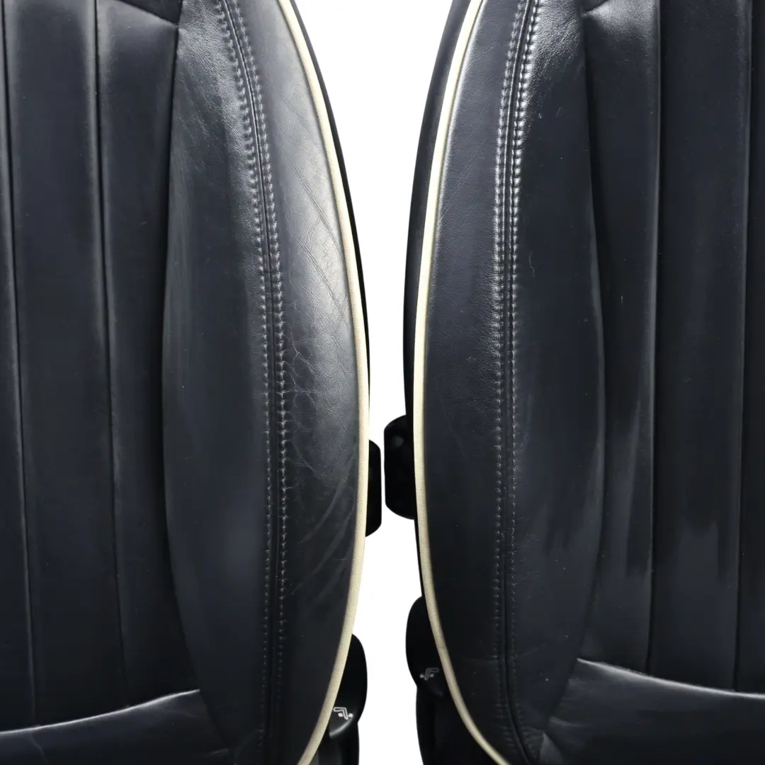 Vollleder Interieur Sitze Sitz Vorne Hinten Set Schwarz für Mini One R56 Sport mit Teilenummer R56-SEATS-SPORT-LEATHER-LOUNGE Mini One R56 Sport Vollleder Interieur Sitze Sitz Vorne Hinten Set Schwarz - SKU R56-SEATS-SPORT-LEATHER-LOUNGE-SET-T9E1 - Teilenummer R56-SEATS-SPORT-LEATHER-LOUNGE