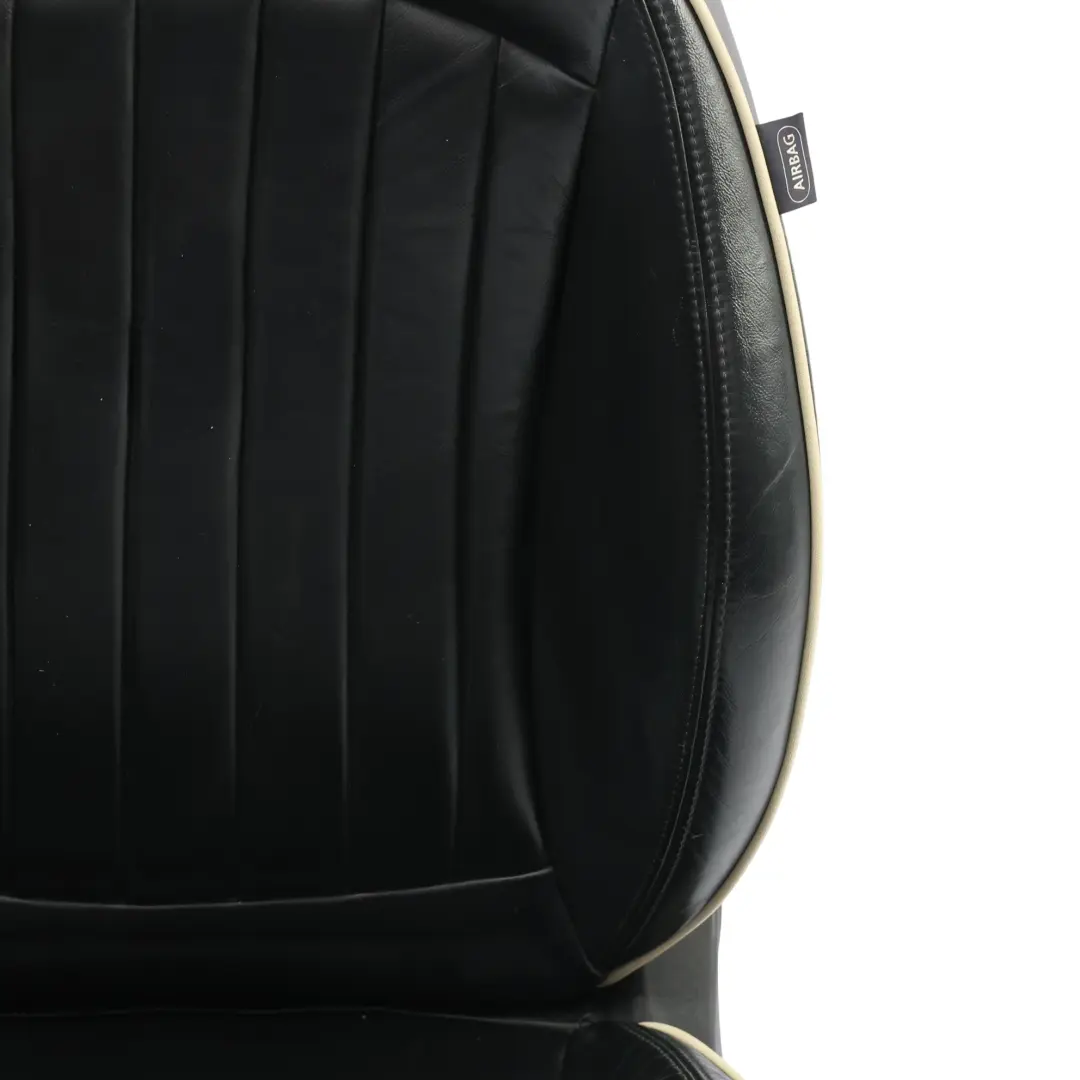 Mini One R56 Sport Vollleder Interieur Sitze Sitz Vorne Hinten Set Schwarz - SKU R56-SEATS-SPORT-LEATHER-LOUNGE-SET-T9E1 - Teilenummer R56-SEATS-SPORT-LEATHER-LOUNGE