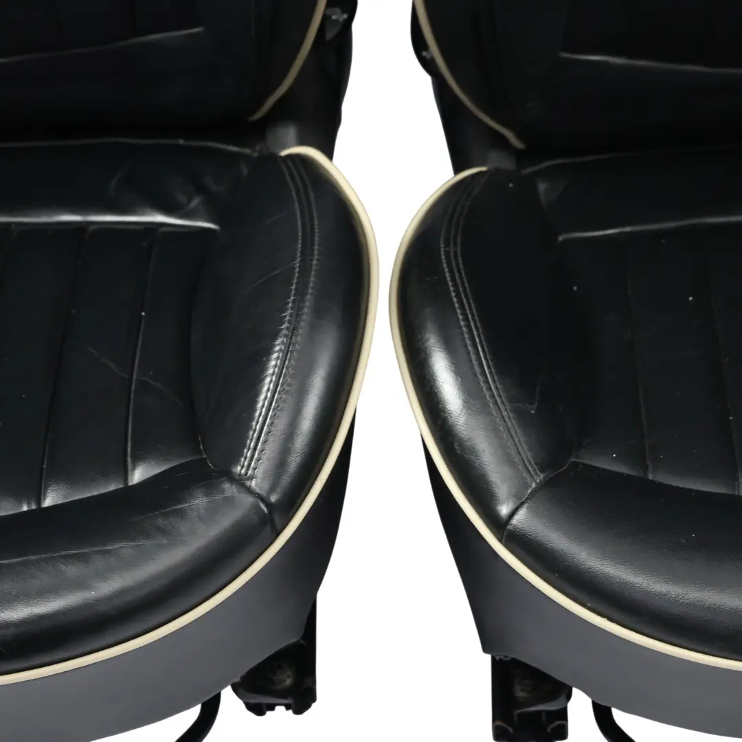 Mini Cooper One R56 Sport Komplet Foteli Przód Tył Skóra Czarny - SKU R56-SEATS-SPORT-LEATHER-LOUNGE-SET-T9E1 - Numer Części R56-SEATS-SPORT-LEATHER-LOUNGE