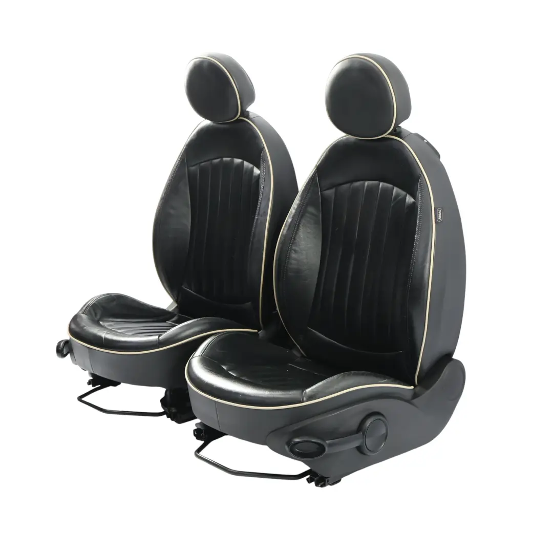Mini Cooper One R56 Sport Asiento Completo Asiento Delantero Trasero Juego Negro - SKU R56-SEATS-SPORT-LEATHER-LOUNGE-SET-T9E1 - Número de pieza R56-SEATS-SPORT-LEATHER-LOUNGE