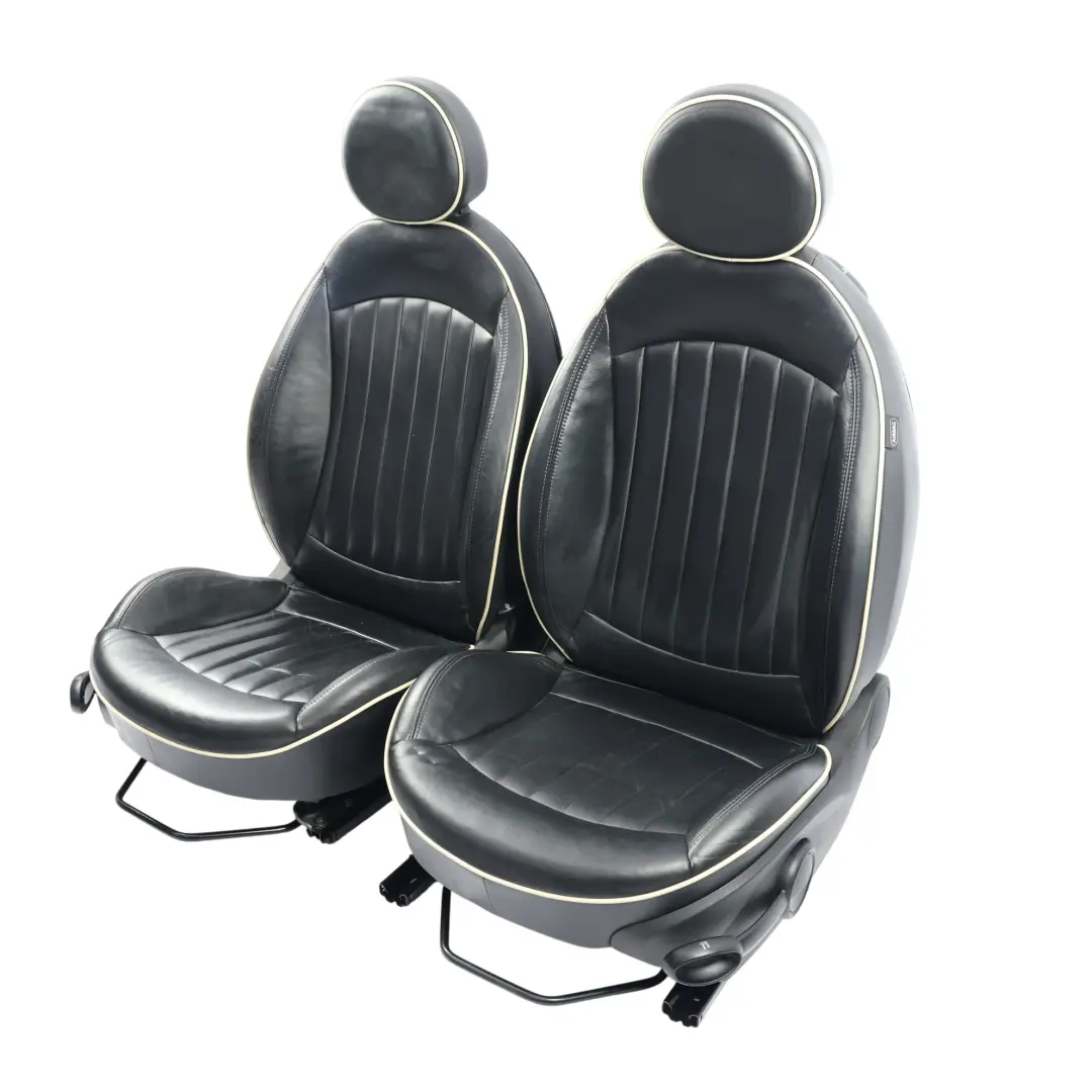 Vollleder Interieur Sitze Sitz Vorne Hinten Set Schwarz für Mini One R56 Sport mit Teilenummer R56-SEATS-SPORT-LEATHER-LOUNGE Mini One R56 Sport Vollleder Interieur Sitze Sitz Vorne Hinten Set Schwarz - SKU R56-SEATS-SPORT-LEATHER-LOUNGE-SET-T9E1 - Teilenummer R56-SEATS-SPORT-LEATHER-LOUNGE