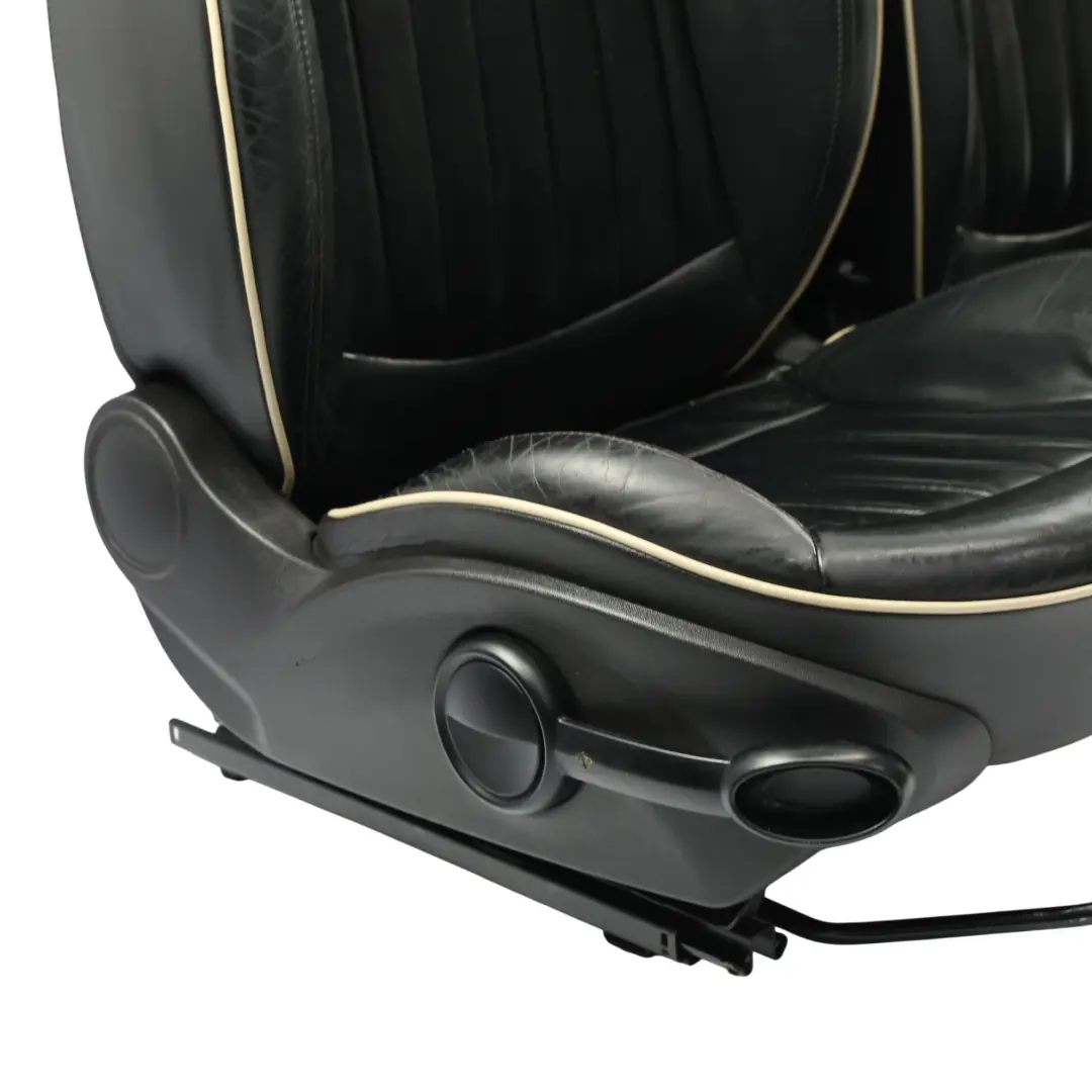 Mini Cooper One R56 Sport Sièges Avant Et Arrière En Cuir Noir - SKU R56-SEATS-SPORT-LEATHER-LOUNGE-SET-T9E1 - Numéro de pièce R56-SEATS-SPORT-LEATHER-LOUNGE
