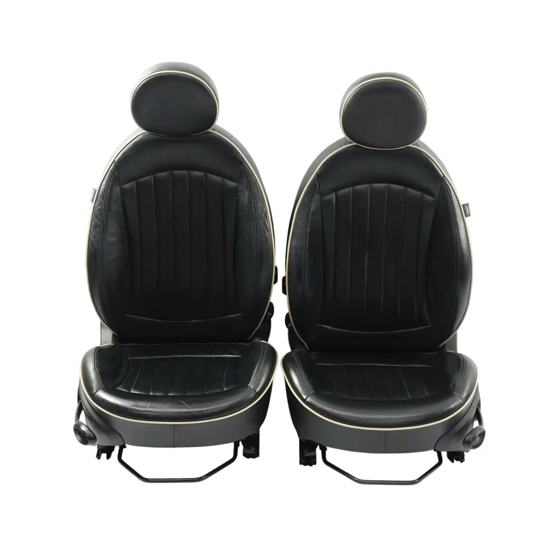 Mini Cooper One R56 Sport Sièges Avant Et Arrière En Cuir Noir - SKU R56-SEATS-SPORT-LEATHER-LOUNGE-SET-T9E1 - Numéro de pièce R56-SEATS-SPORT-LEATHER-LOUNGE
