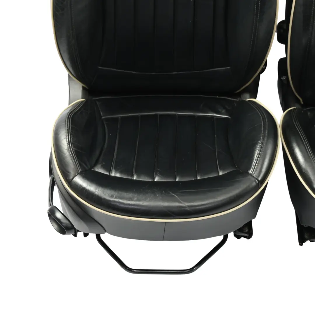 Mini Cooper One R56 Sport Sièges Avant Et Arrière En Cuir Noir - SKU R56-SEATS-SPORT-LEATHER-LOUNGE-SET-T9E1 - Numéro de pièce R56-SEATS-SPORT-LEATHER-LOUNGE