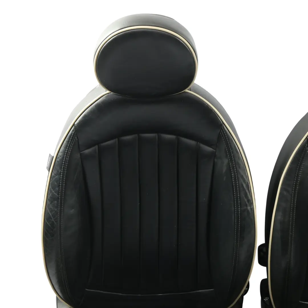 Mini Cooper One R56 Sport Sièges Avant Et Arrière En Cuir Noir - SKU R56-SEATS-SPORT-LEATHER-LOUNGE-SET-T9E1 - Numéro de pièce R56-SEATS-SPORT-LEATHER-LOUNGE