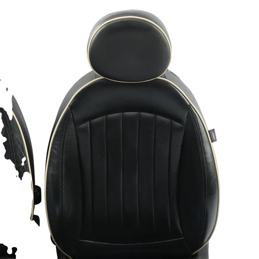 Mini Cooper One R56 Sport Komplet Foteli Przód Tył Skóra Czarny - SKU R56-SEATS-SPORT-LEATHER-LOUNGE-SET-T9E1 - Numer Części R56-SEATS-SPORT-LEATHER-LOUNGE