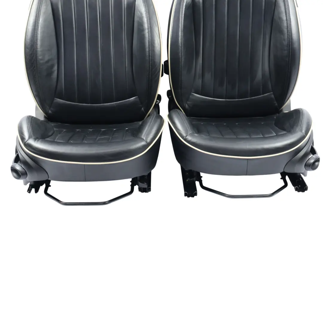 Vollleder Interieur Sitze Sitz Vorne Hinten Set Schwarz für Mini One R56 Sport mit Teilenummer R56-SEATS-SPORT-LEATHER-LOUNGE Mini One R56 Sport Vollleder Interieur Sitze Sitz Vorne Hinten Set Schwarz - SKU R56-SEATS-SPORT-LEATHER-LOUNGE-SET-T9E1 - Teilenummer R56-SEATS-SPORT-LEATHER-LOUNGE
