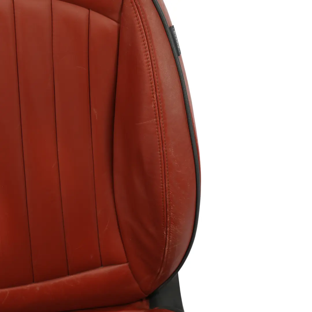 Mini R56 Asientos Calefactables Sport Lounge Rojo Madera Cuero Delantero Trasero - SKU R56-SPORTS-FULL-LEATHER-RED-SEATS - Número de pieza 7229613