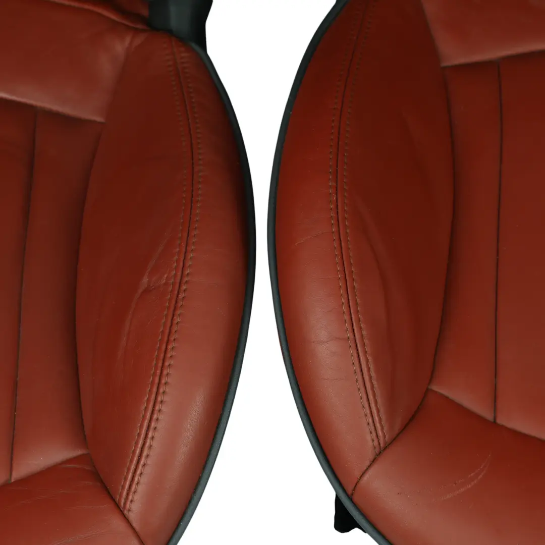 Asientos Calefactables Sport Lounge Rojo Madera Cuero Delantero Trasero para Mini R56 con número de pieza 7229613 Mini R56 Asientos Calefactables Sport Lounge Rojo Madera Cuero Delantero Trasero - SKU R56-SPORTS-FULL-LEATHER-RED-SEATS - Número de pieza 7229613